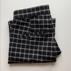 Hollister plaid dress/stretchy comfy pants